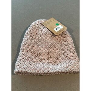 Field & Stream Cozy‎ Cabin Knit Beanie Hat Women's Acrylic Polyester Pink